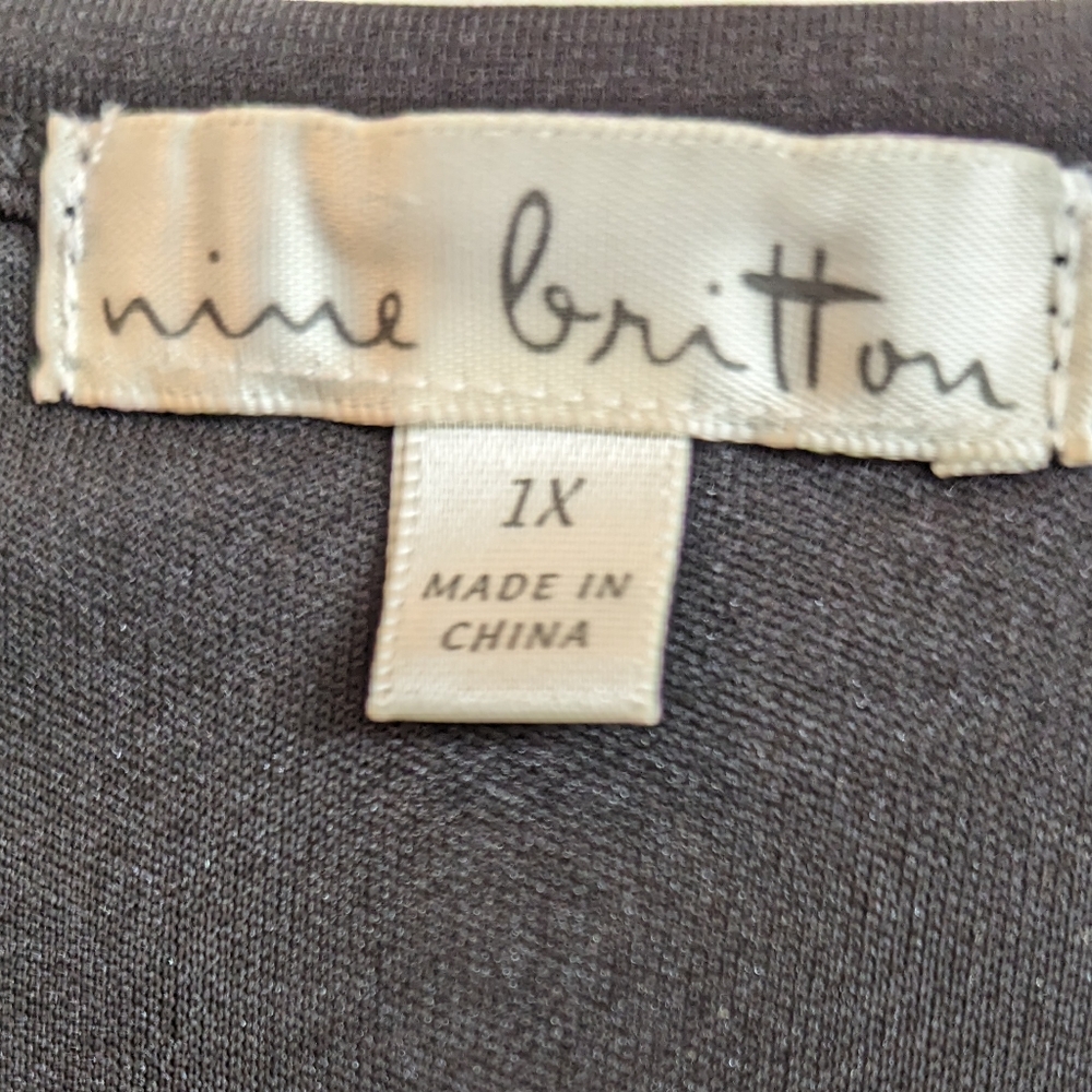 NINE BRITTON Renata Brushed Knit Dress NWT - Picture 4 of 6